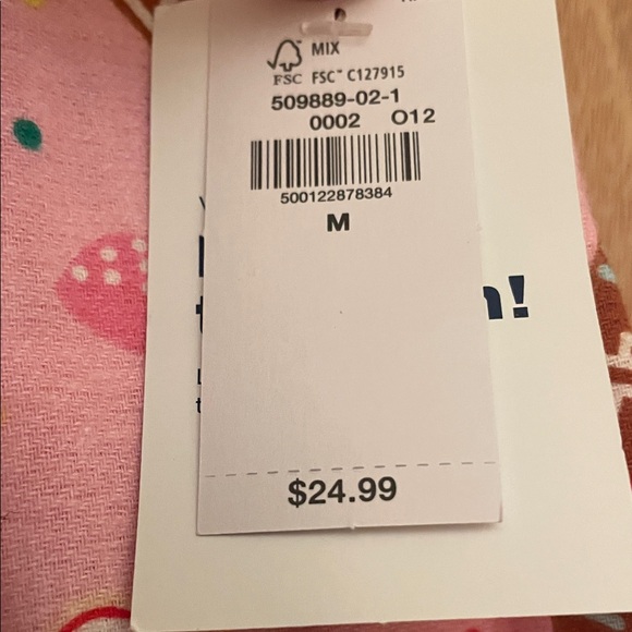 Gingerbread and Candy Cane Women’s Pajama Pants - Pink - Picture 7 of 9